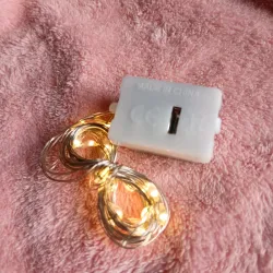 Luces de hada amarilla