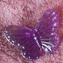Mariposa chica morada
