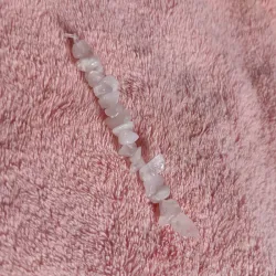 Mini tira Chips Cuarzo Rosa 20 piedras