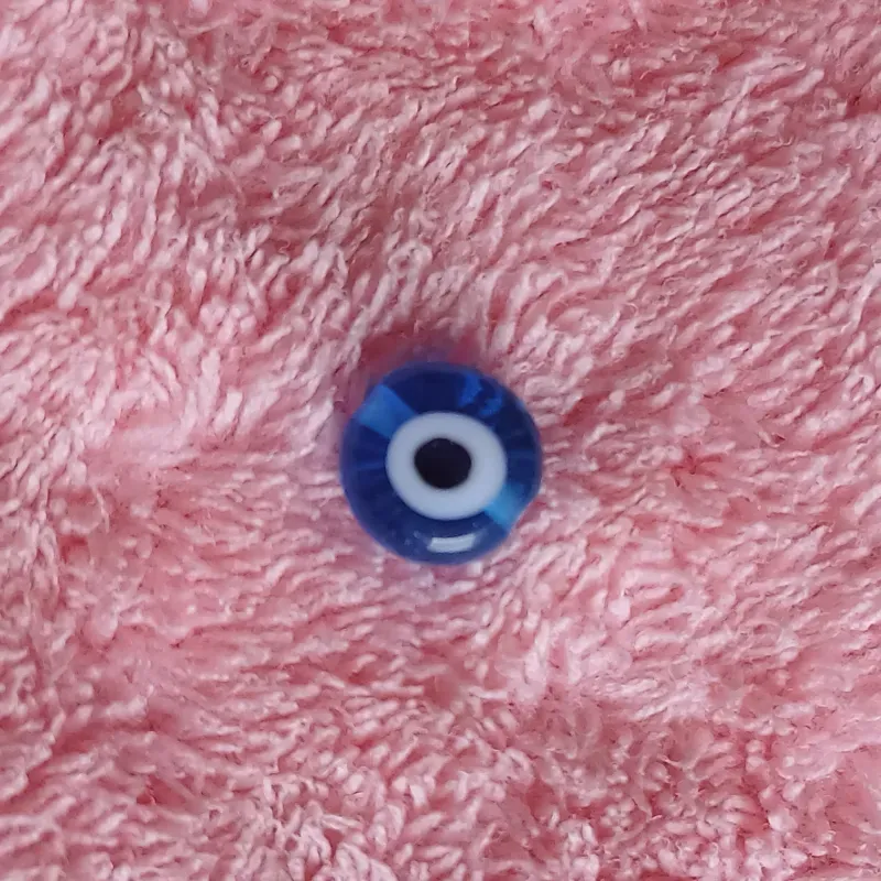 Ojo turco 8mm azul claro