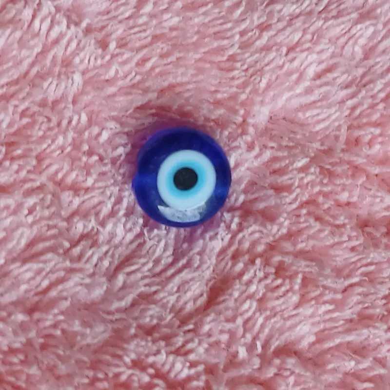 Ojo turco 8mm azul rey centro azul claro