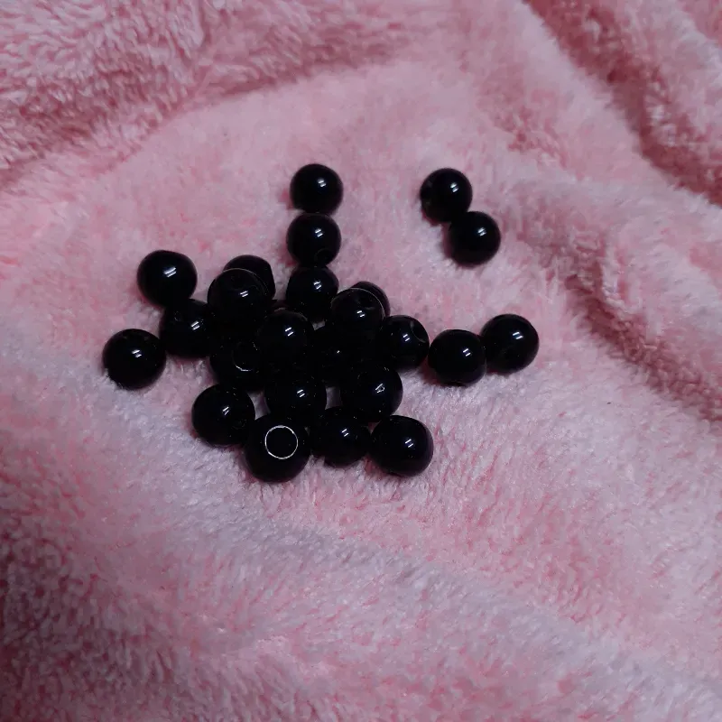 Onix negro con brillo 6 mm