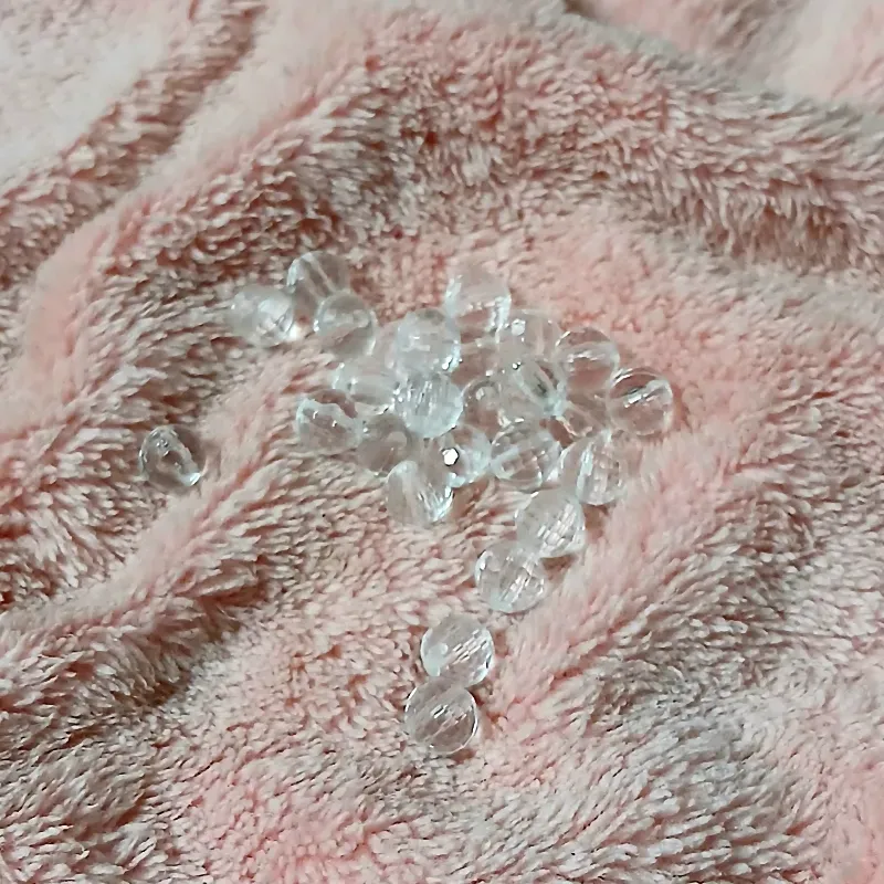 Pepas transparentes 6 mm