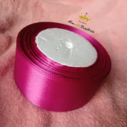⭕️ Rollo Cinta de satín 4 cm fresa