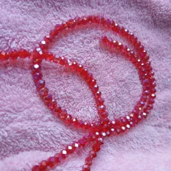 Swaroskis sueltos 4 mm rojo transparente tornasol