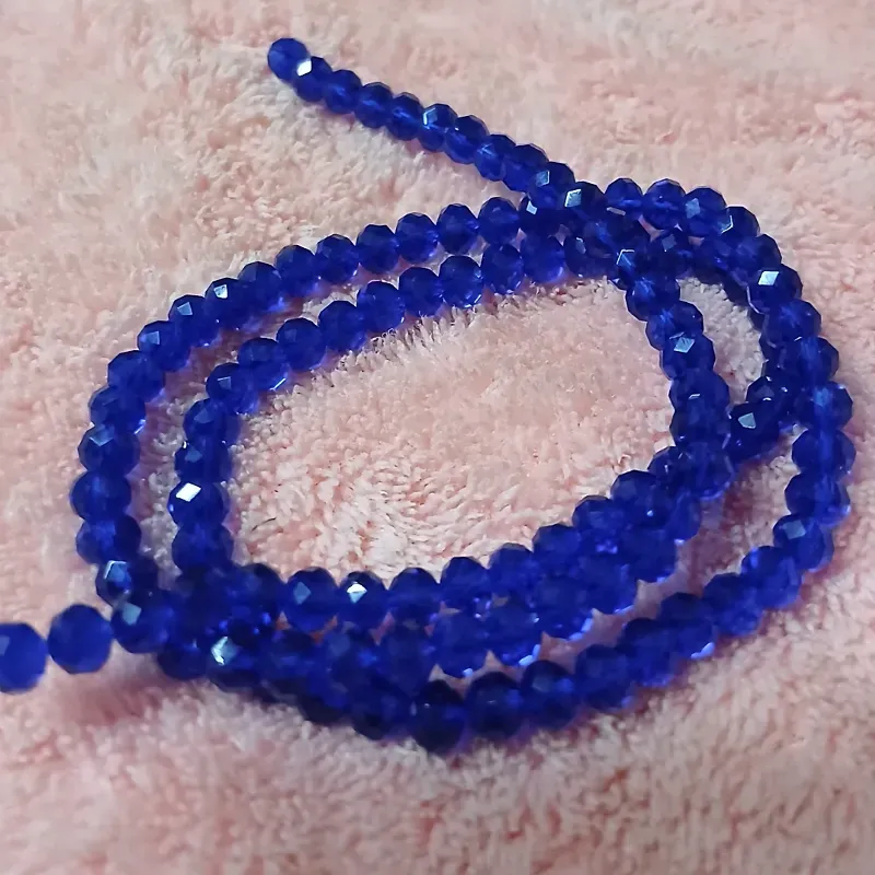 Swaroskis sueltos 4 mm azul rey