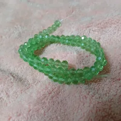 Swaroskis sueltos 6 mm verde claro transparente