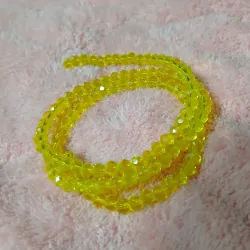 Swaroskis tira 4 mm amarillo transparente