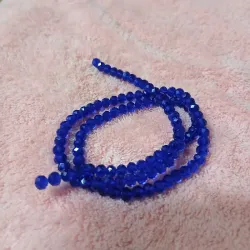 Swaroskis tira 4 mm azul rey
