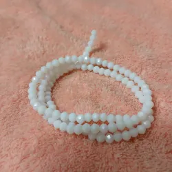 Swaroskis tira 4 mm blanco