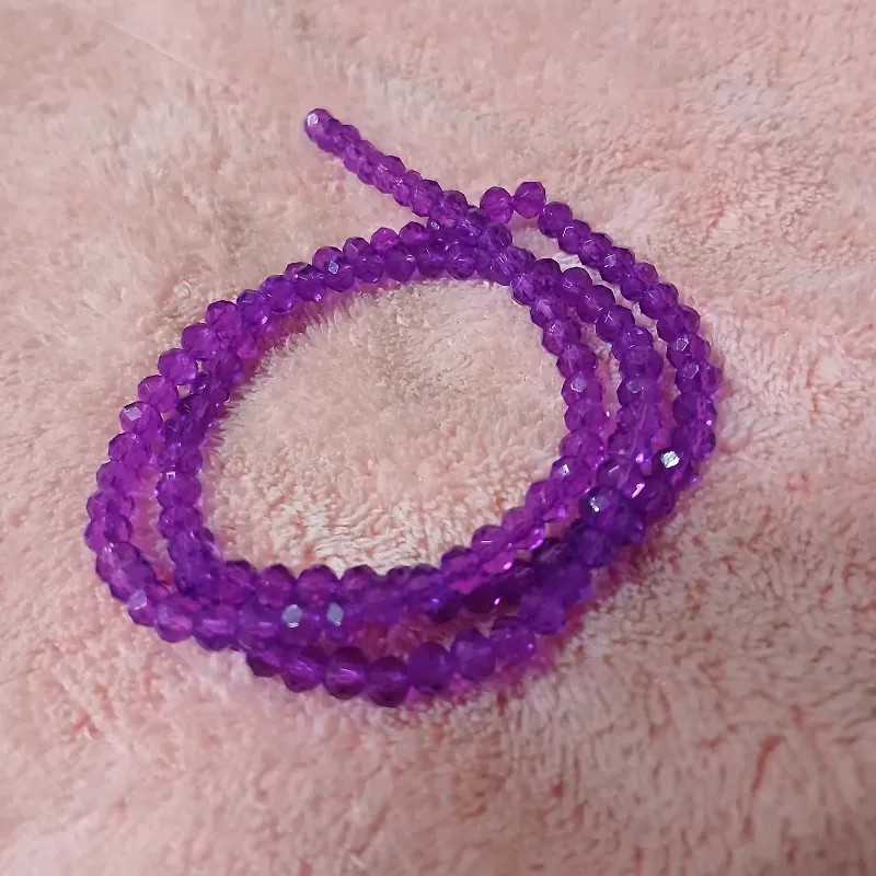 Swaroskis tira 4 mm morado