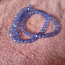 Swaroskis tira 6 mm azul claro