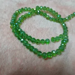 Swaroskis tira 6 mm verde transparente