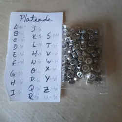 VOCALES - sueltas cuenta plateada