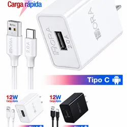 CARGADOR 1Hora 15W        Equiv ≈ 5 USD