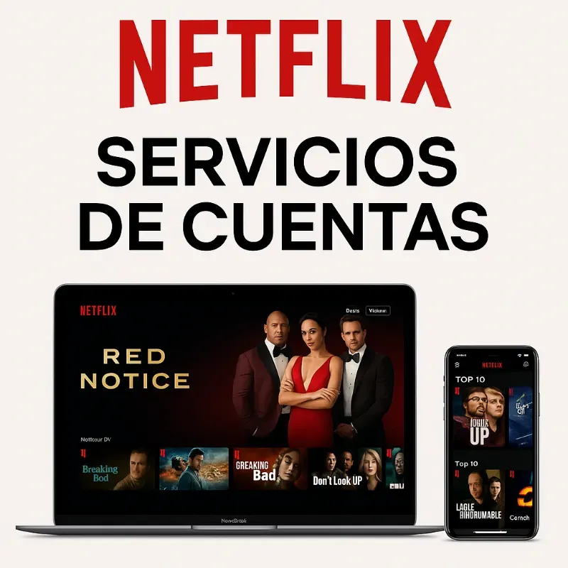 CUENTA PREMIUM 4K NETFLIX SIN ANUNCIOS 