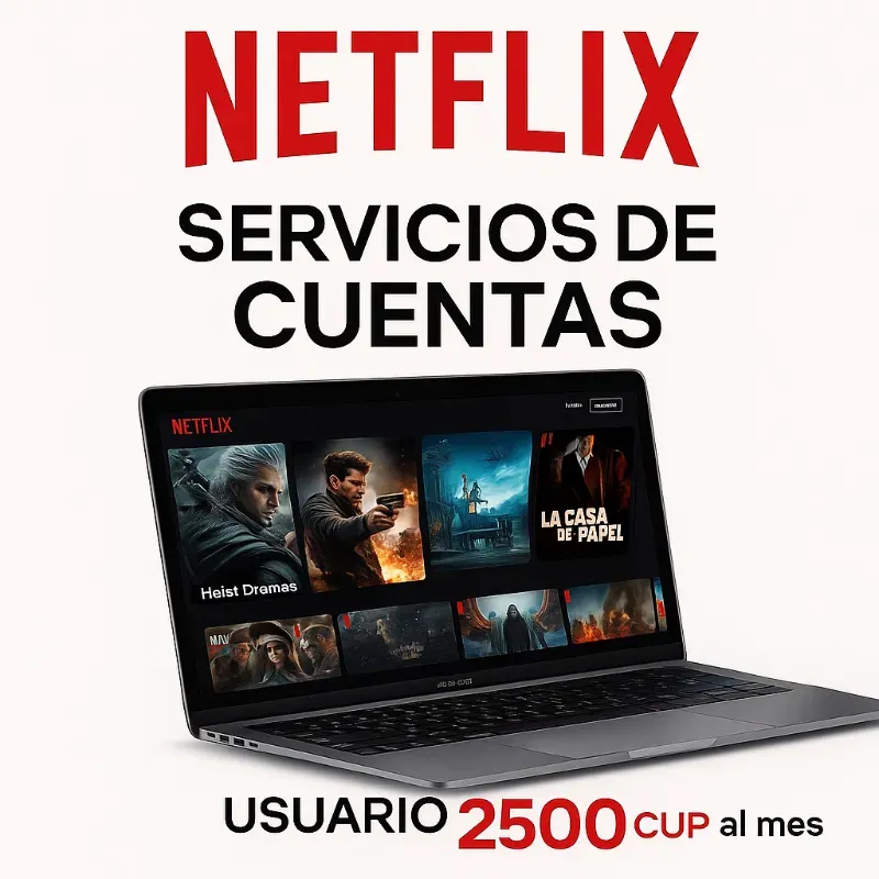 CUENTA PREMIUM 4K NETFLIX SIN ANUNCIOS 