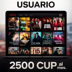 CUENTA PREMIUM 4K NETFLIX SIN ANUNCIOS 