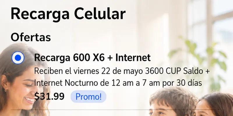 RECARGA INTERNACIONAL
