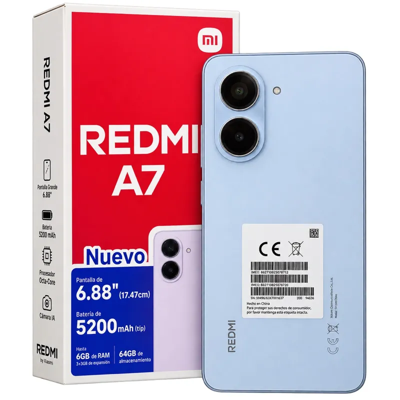 XIAOMI REDMI A7             Equiv ≈  125   USD