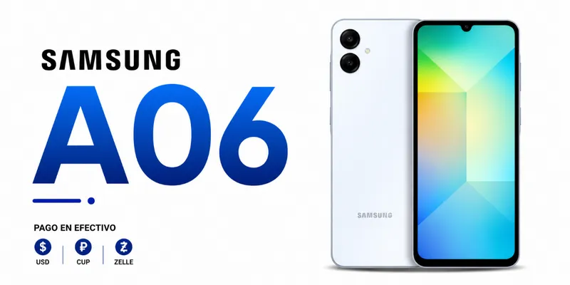 SAMSUNG GALAXY A06 ______ 1️⃣1️⃣5️⃣💲USD☝️☝️☝️