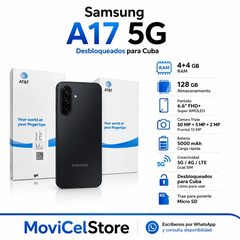 SAMSUNG A17 5G (at&t)