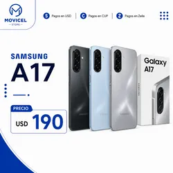 SAMSUNG A17 /   ( 💵 190 USD ) 