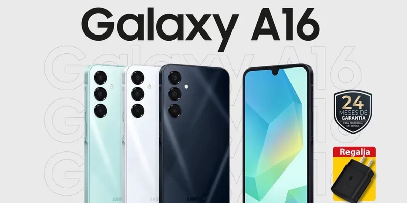 Samsung A16 / 128 GB Almacenamiento 