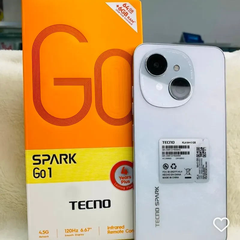 TECNO GO1 S    [3+3 RAM / 64 GB Almacenamiento]