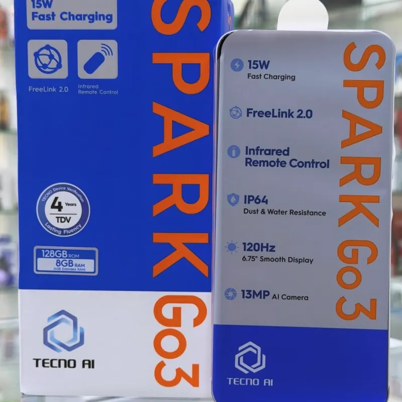 Tecno Spark Go3   ✅ 120 $ USD ✅
