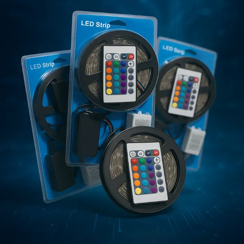 TIRAS LED RGB PARA INTERIORES 5 METROS