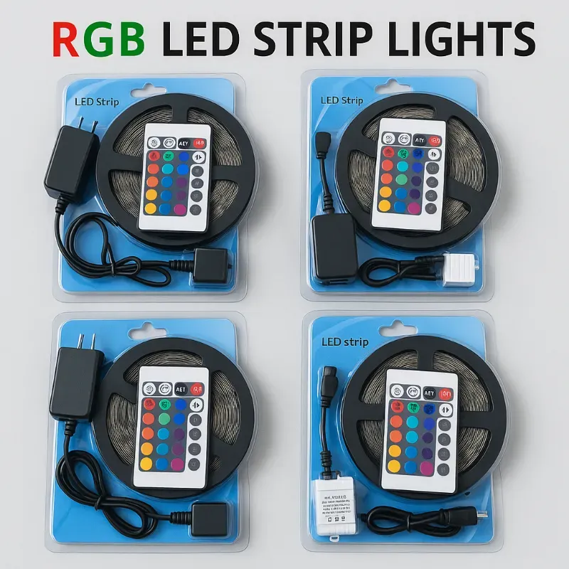 TIRAS LED RGB PARA INTERIORES 5 METROS