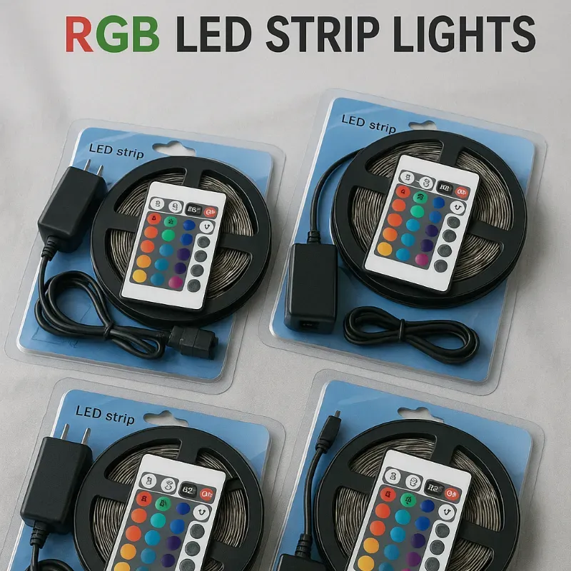 TIRAS LED RGB PARA INTERIORES 5 METROS
