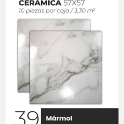 Losas Cerámica Marmol 