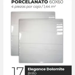 Losas Porcelanato Brillo Elegance Dolomite