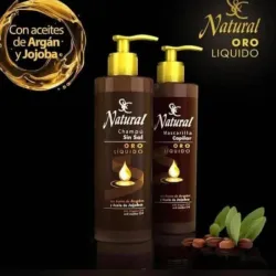 Juego de shampoo y acondicionador Oro Líquido