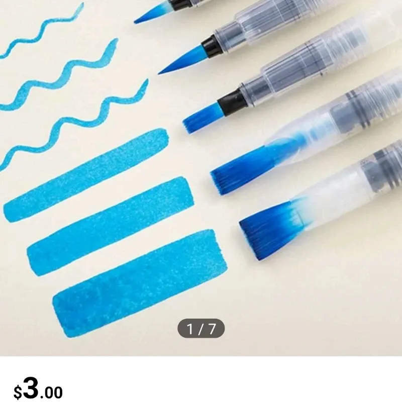 Pinceles sintéticos