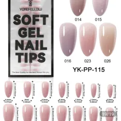 uñas degradadas almendras 