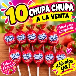 10 chupa chupa