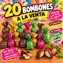 20 bombones