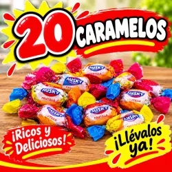 20 caramelos