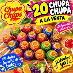20 chupa chupa
