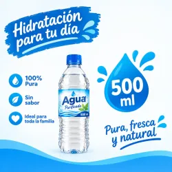 Botella de agua(500ml)