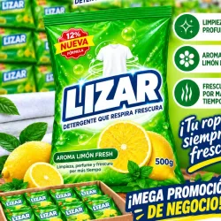 Caja de 24 paquete de detergente 500gr