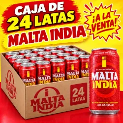 Caja de lata de malta 24u