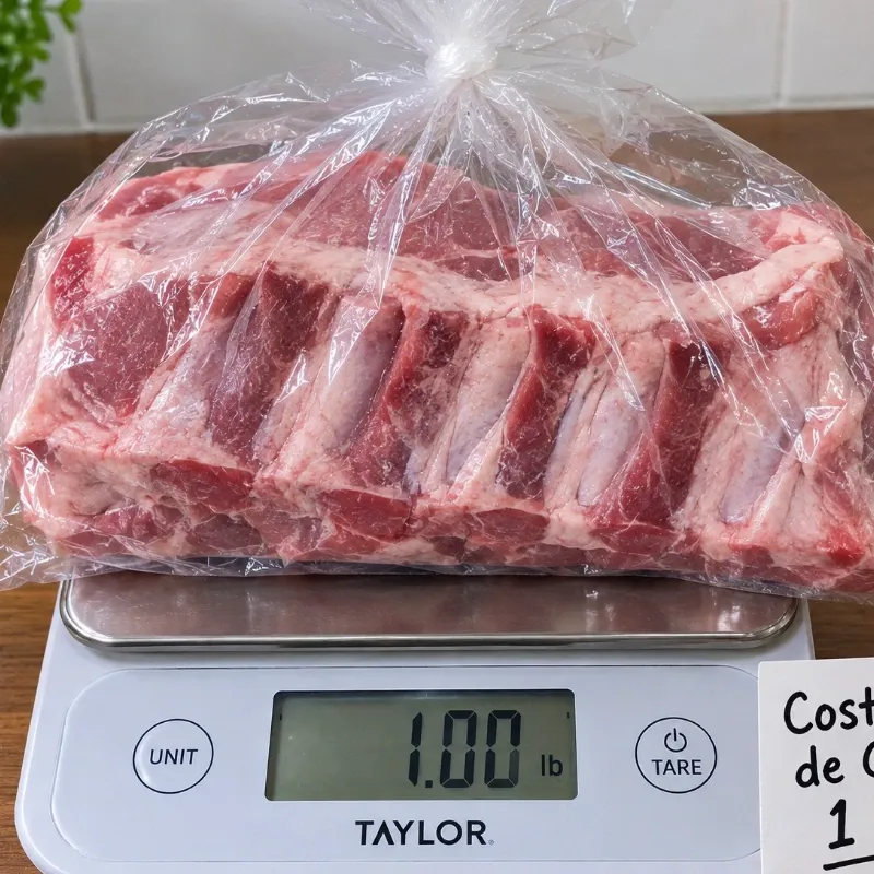 Carne de cerdo x lb