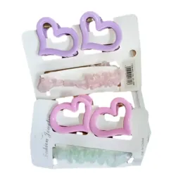 Pack de 2 hebillas y 1 felpa