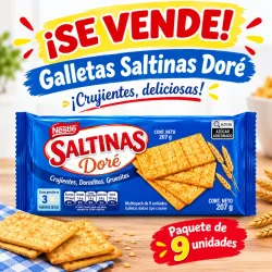 Paquete de galletas de soda