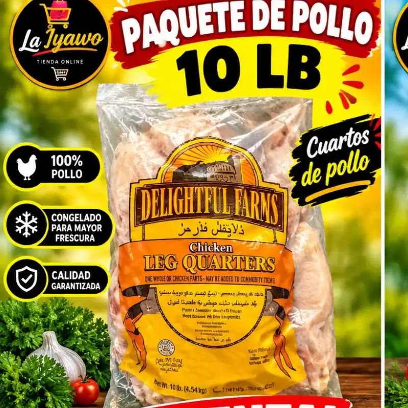 Paquete de pollo de 10lb