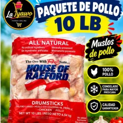 Paquete de pollo de 10lb